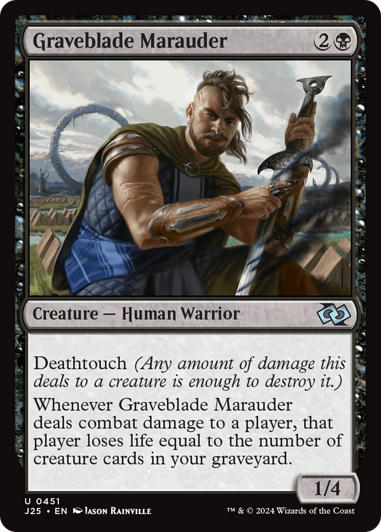 Graveblade Marauder [Foundations Jumpstart] | Gate City Games LLC