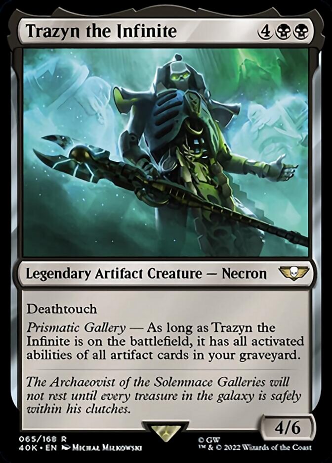 Trazyn the Infinite (Surge Foil) [Warhammer 40,000] | Gate City Games LLC