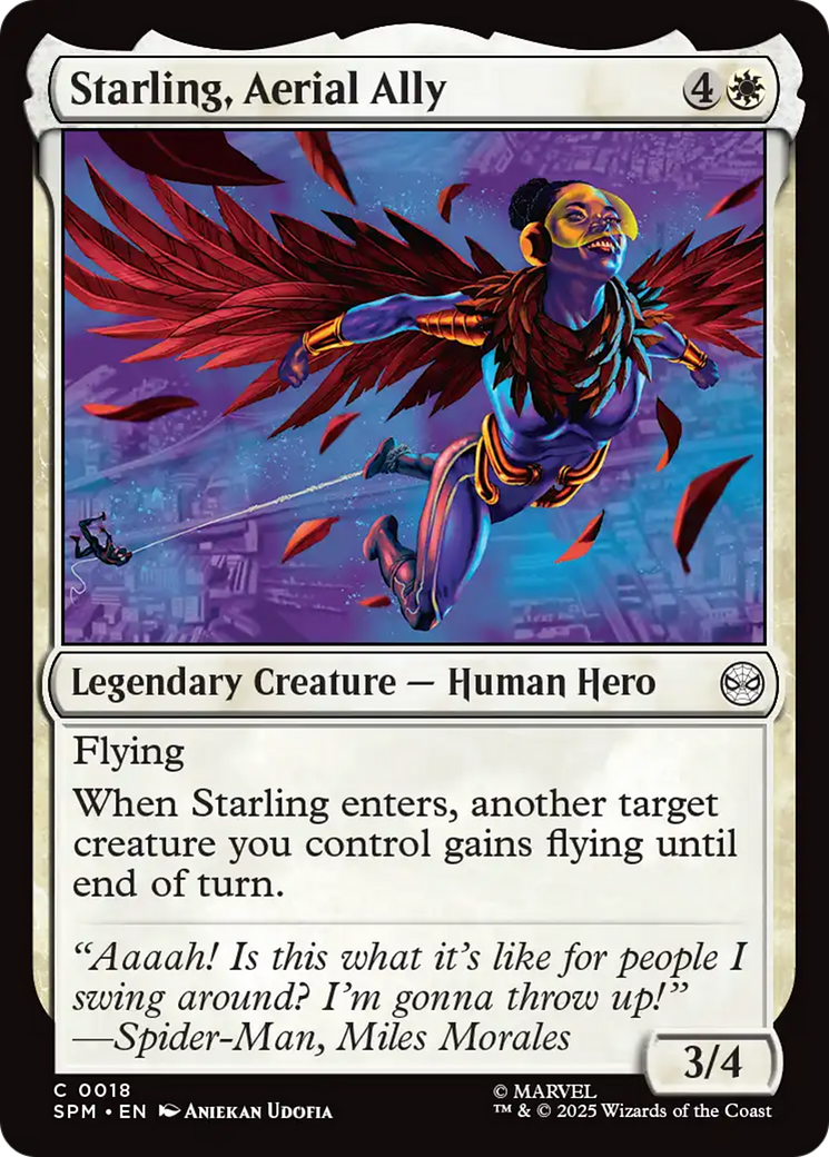 Starling, Aerial Ally [Marvel's Spider-Man] | Gate City Games LLC