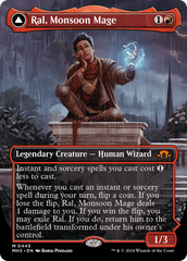 Ral, Monsoon Mage // Ral, Leyline Prodigy (Borderless) [Modern Horizons 3] | Gate City Games LLC