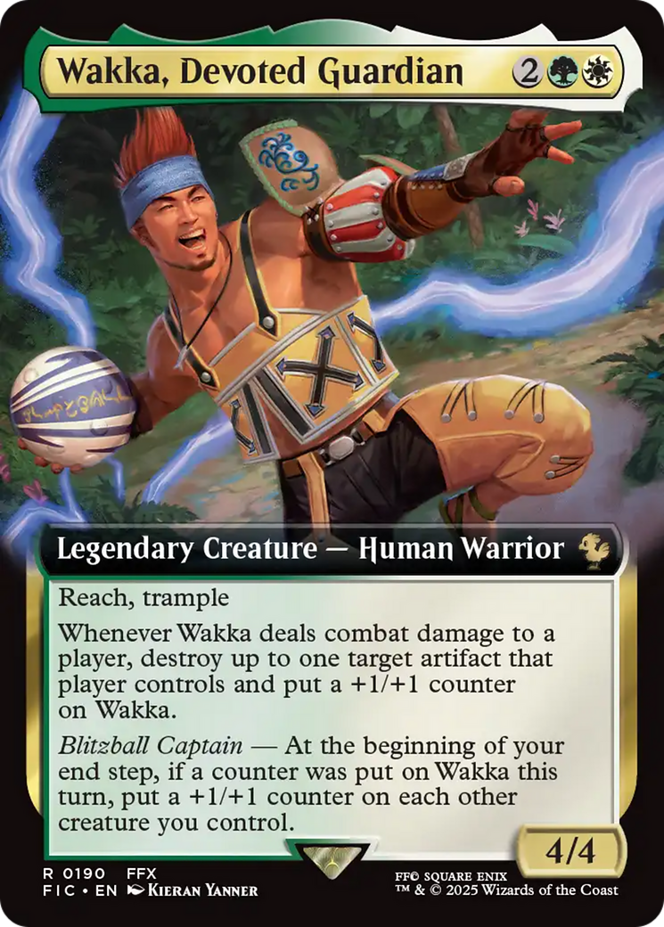 Wakka, Devoted Guardian (Extended Art) [FINAL FANTASY Commander] | Gate City Games LLC