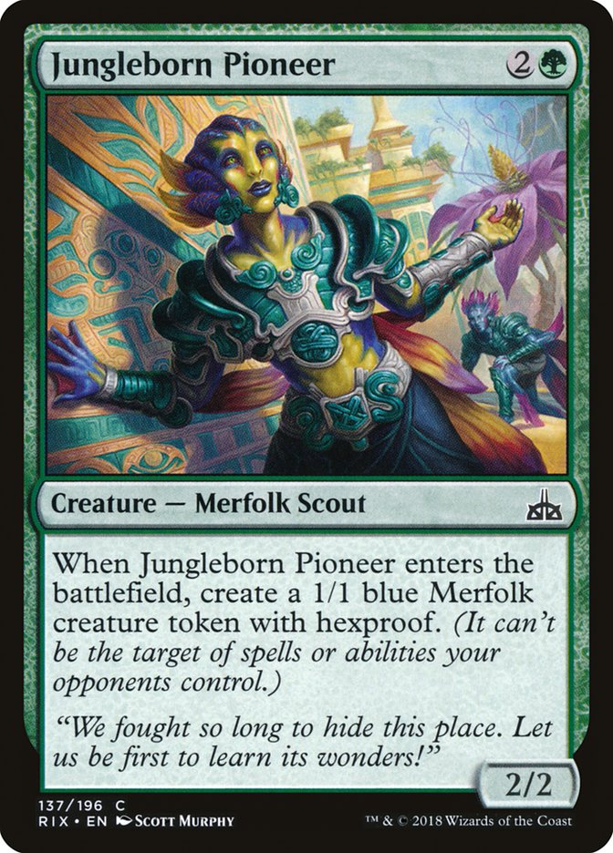 Jungleborn Pioneer [Rivals of Ixalan] | Gate City Games LLC