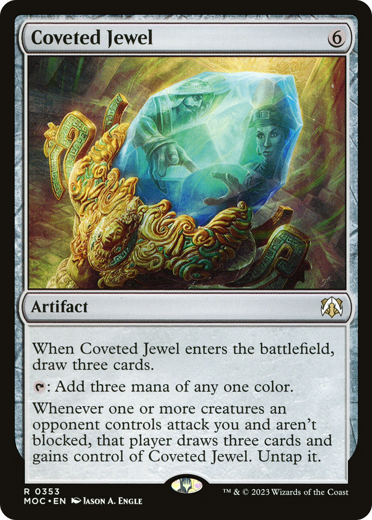 Coveted Jewel (Ripple Foil) [Modern Horizons 3 Commander] | Gate City Games LLC