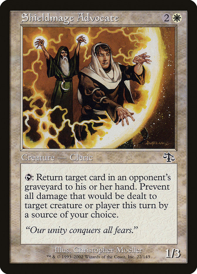 Shieldmage Advocate [Judgment] | Gate City Games LLC