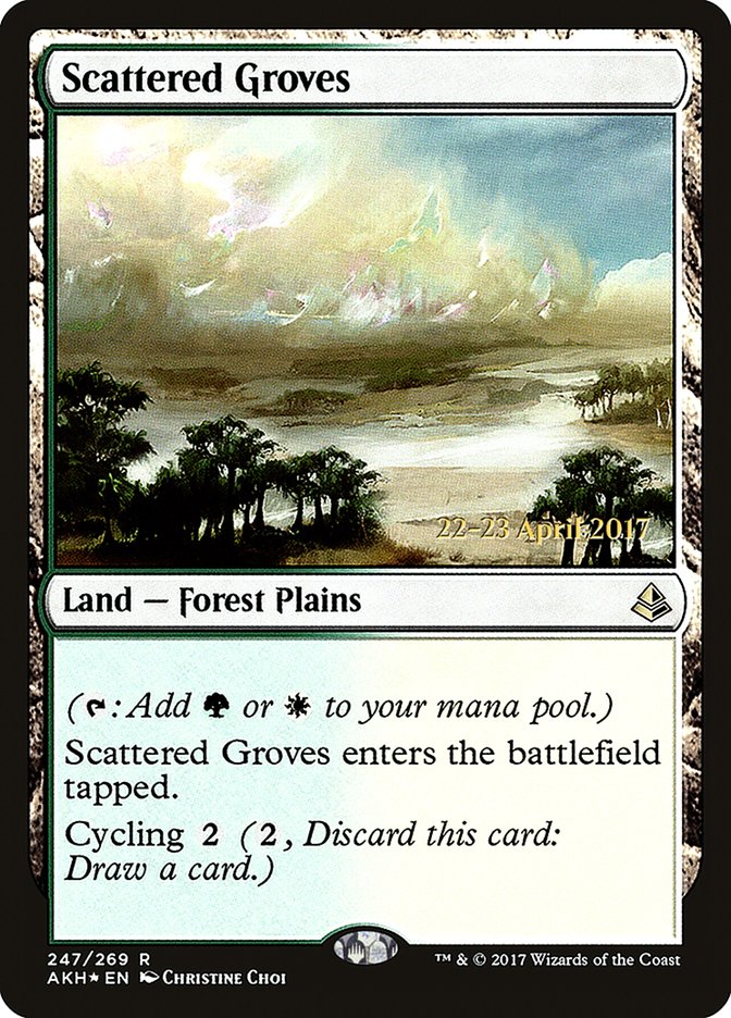 Scattered Groves [Amonkhet Prerelease Promos] | Gate City Games LLC