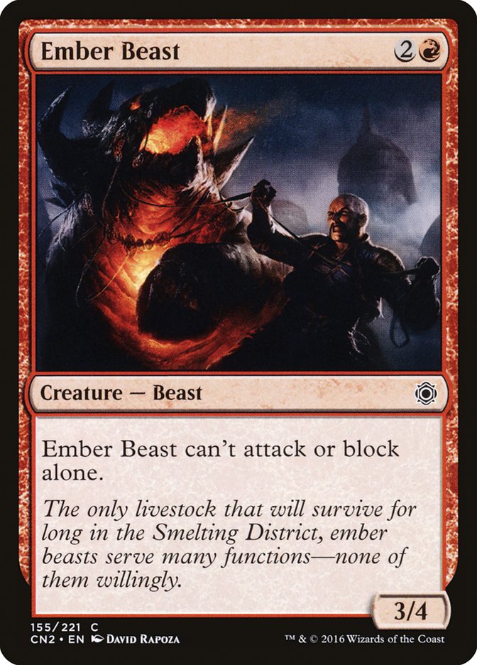 Ember Beast [Conspiracy: Take the Crown] | Gate City Games LLC
