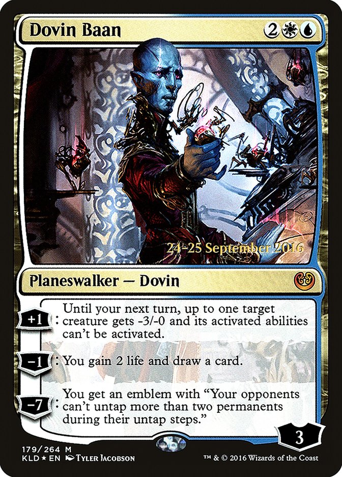 Dovin Baan [Kaladesh Prerelease Promos] | Gate City Games LLC