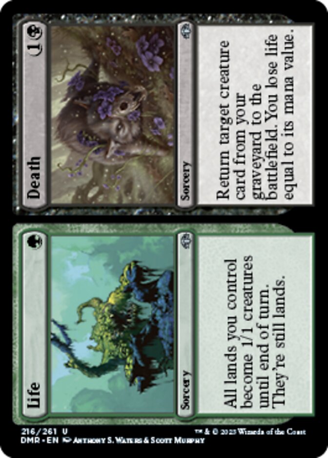 Life // Death [Dominaria Remastered] | Gate City Games LLC
