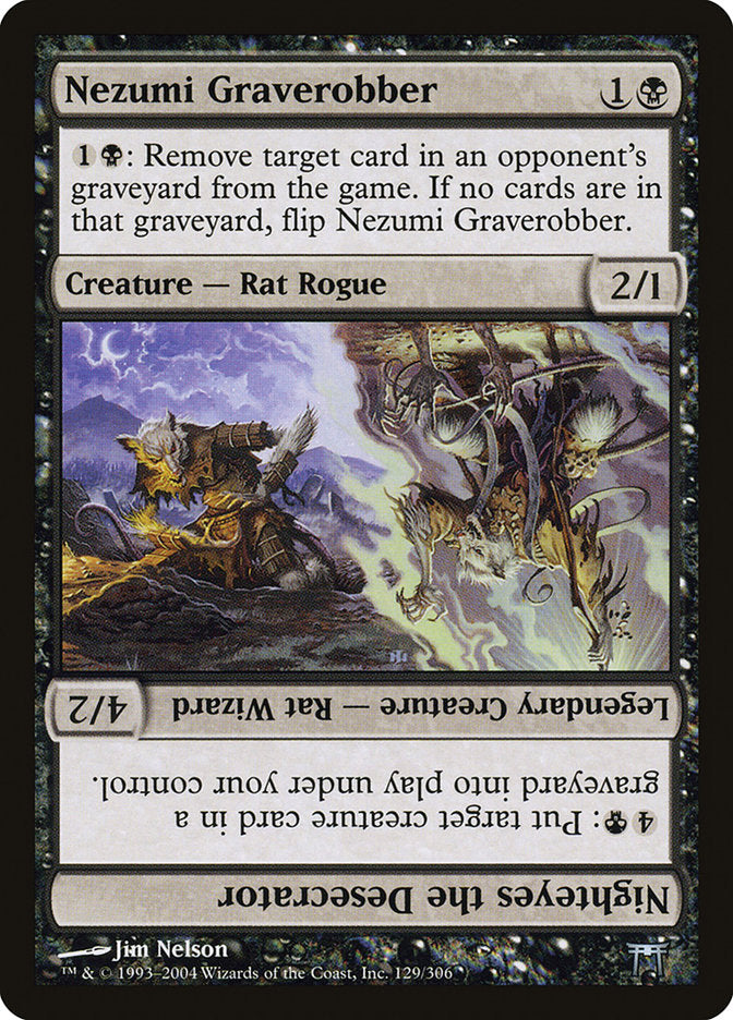 Nezumi Graverobber // Nighteyes the Desecrator [Champions of Kamigawa] | Gate City Games LLC