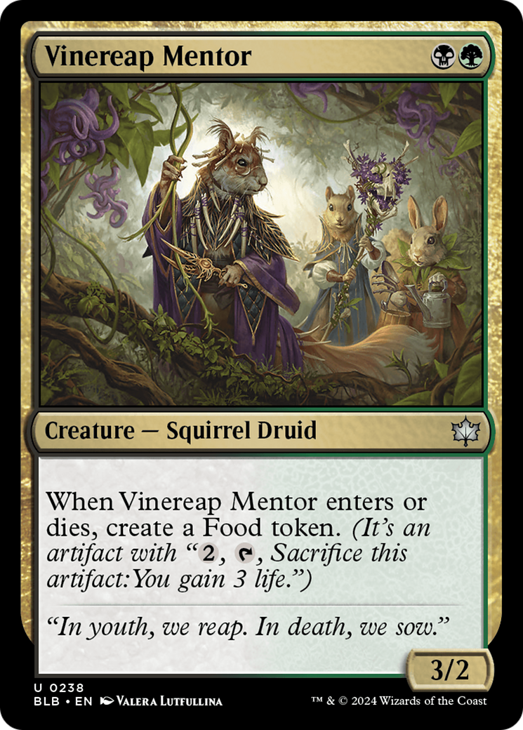 Vinereap Mentor [Bloomburrow] | Gate City Games LLC