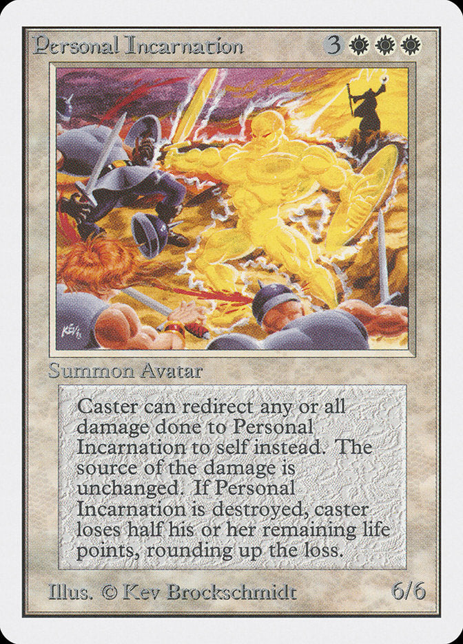 Personal Incarnation [Unlimited Edition] | Gate City Games LLC