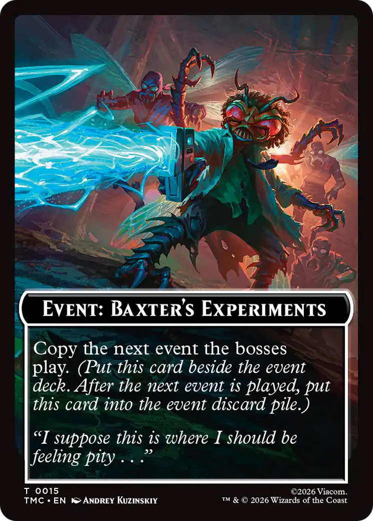 Event: Baxter's Experiments [Teenage Mutant Ninja Turtles Commander Tokens] | Gate City Games LLC