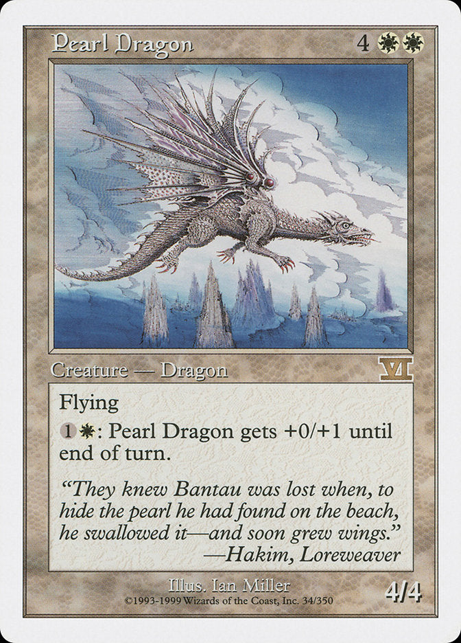 Pearl Dragon [Classic Sixth Edition] | Gate City Games LLC