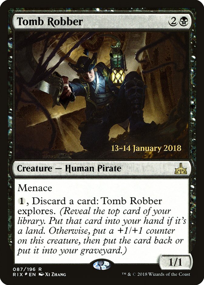 Tomb Robber [Rivals of Ixalan Prerelease Promos] | Gate City Games LLC