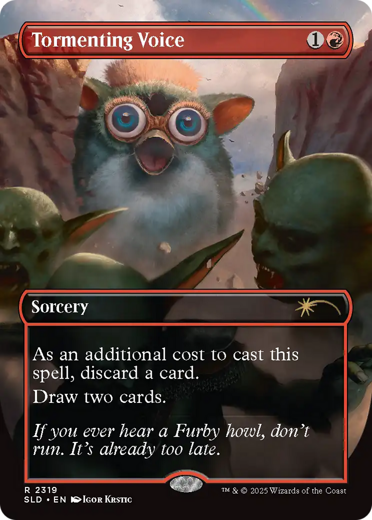 Tormenting Voice [Secret Lair Drop Series] | Gate City Games LLC