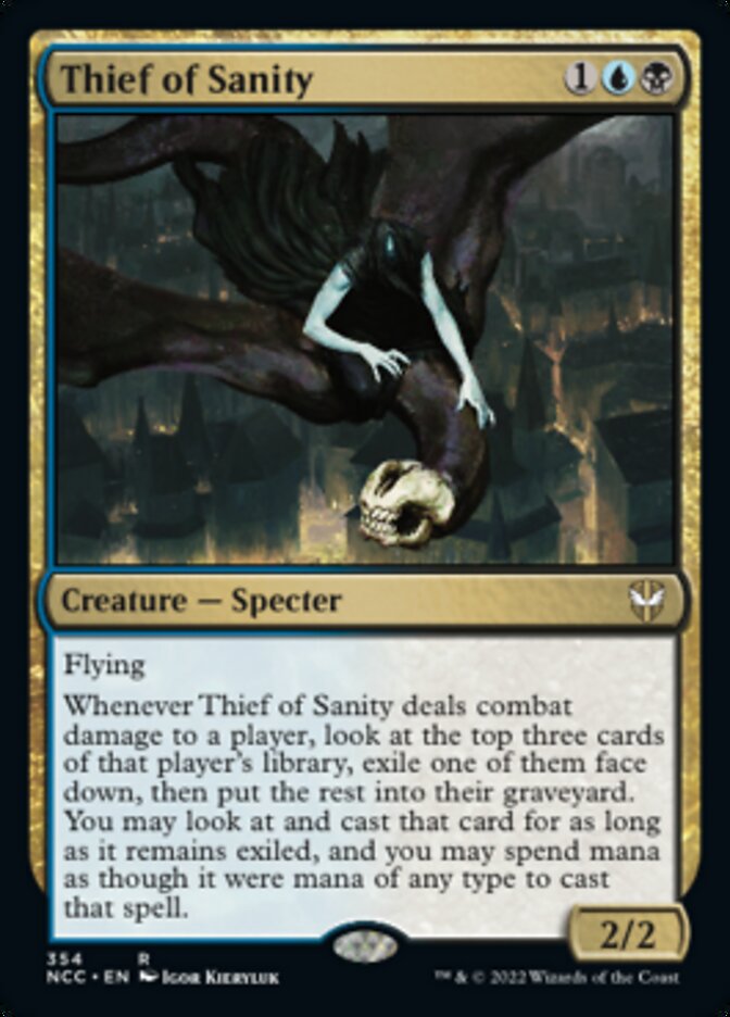 Thief of Sanity [Streets of New Capenna Commander] | Gate City Games LLC
