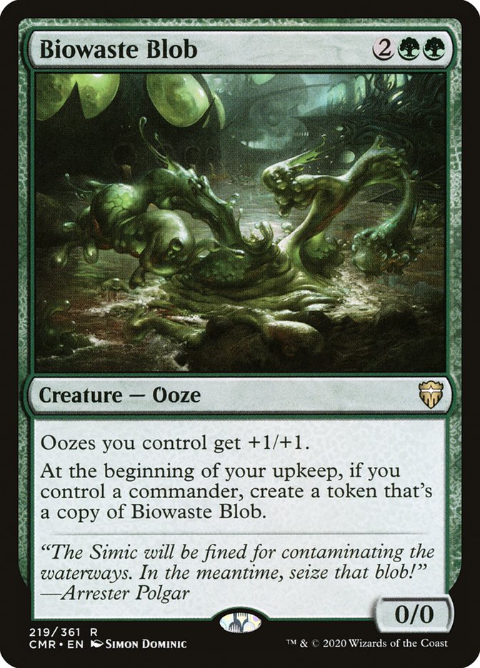 Biowaste Blob [Commander Legends] | Gate City Games LLC