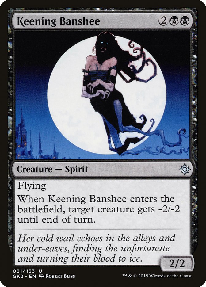 Keening Banshee [Ravnica Allegiance Guild Kit] | Gate City Games LLC