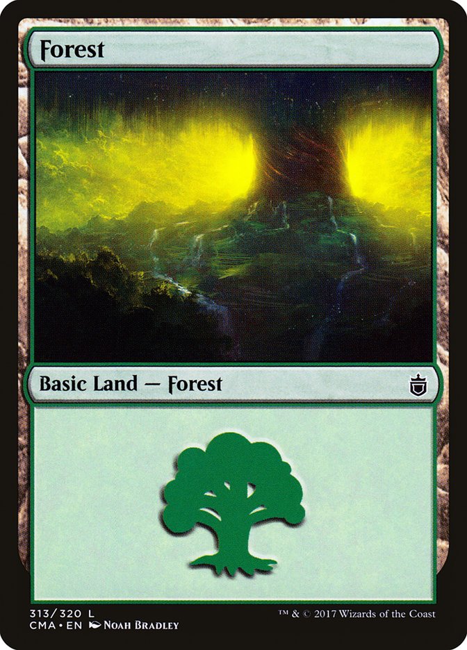 Forest (313) [Commander Anthology] | Gate City Games LLC