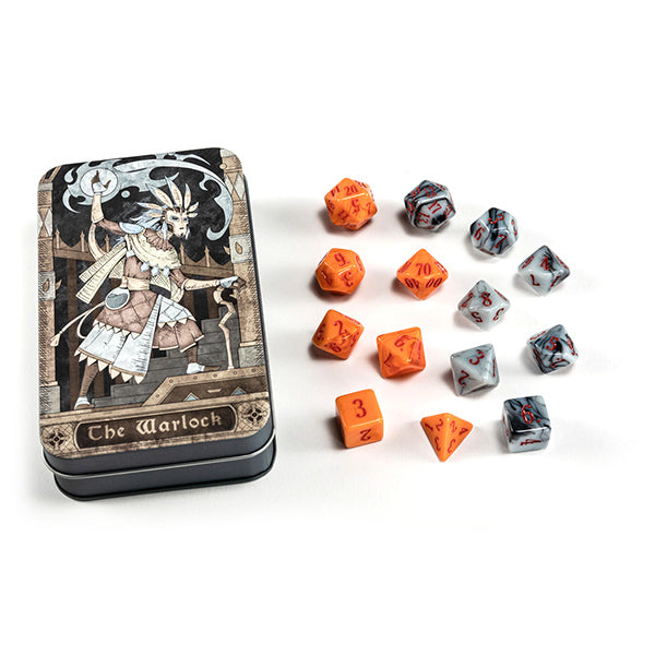 Class Dice Tin: Warlock | Gate City Games LLC