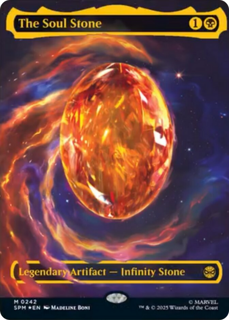 The Soul Stone (Cosmic Foil) [Marvel's Spider-Man] | Gate City Games LLC