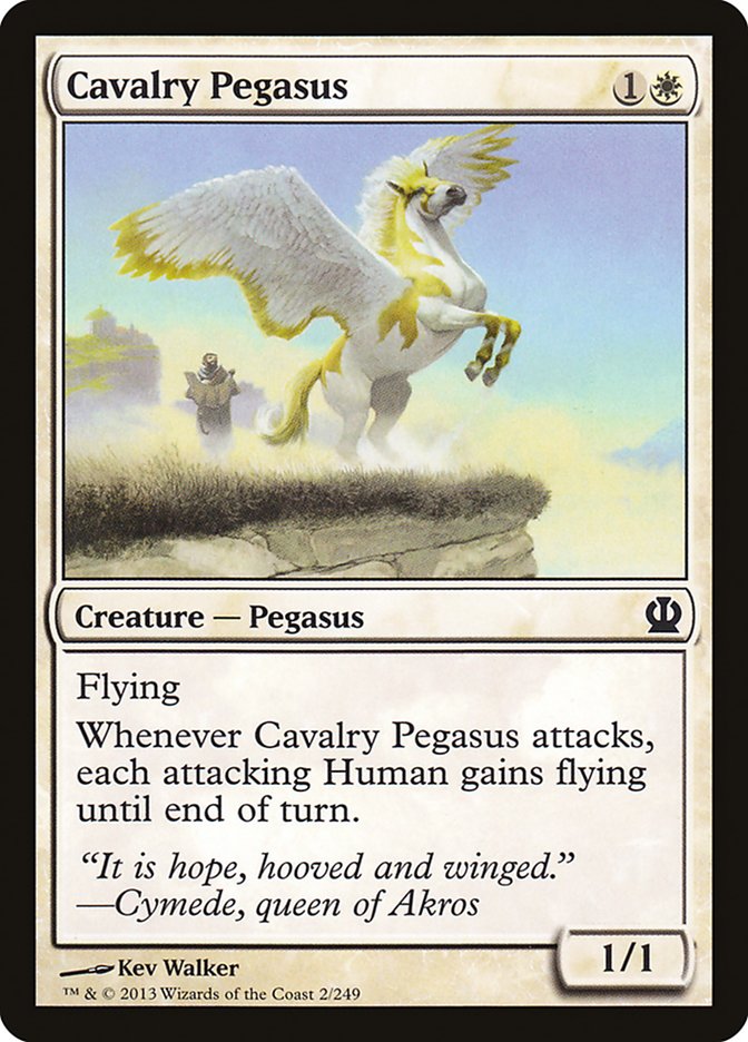 Cavalry Pegasus [Theros] | Gate City Games LLC