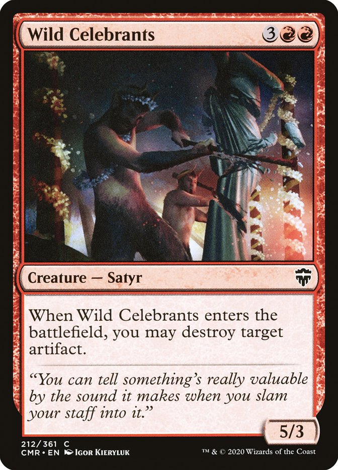 Wild Celebrants [Commander Legends] | Gate City Games LLC