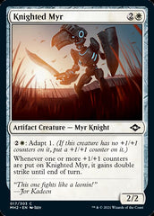 Knighted Myr [Modern Horizons 2] | Gate City Games LLC