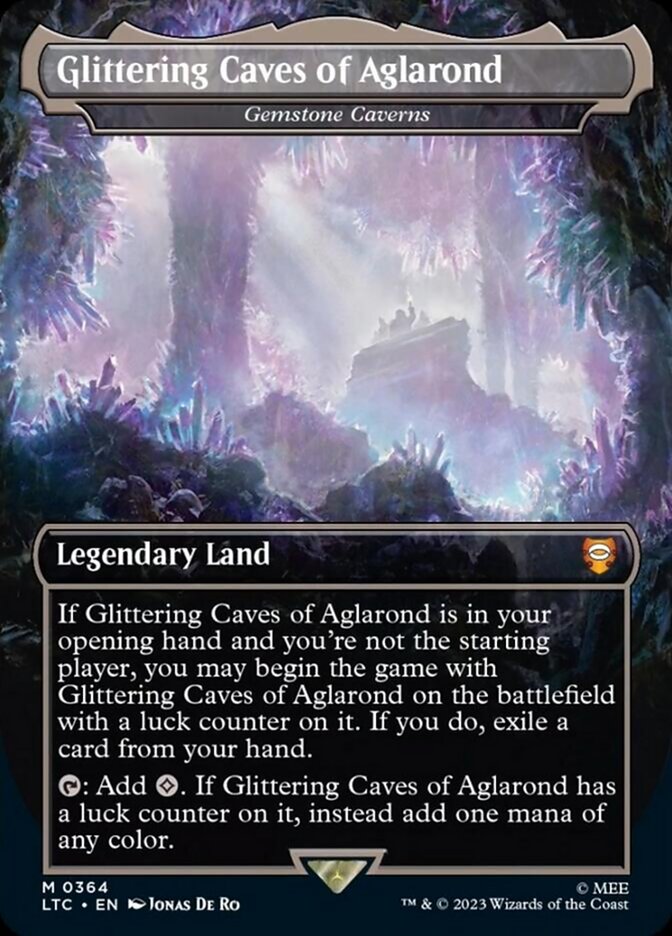 Glittering Caves of Aglarond - Gemstone Caverns [The Lord of the Rings: Tales of Middle-Earth Commander] | Gate City Games LLC