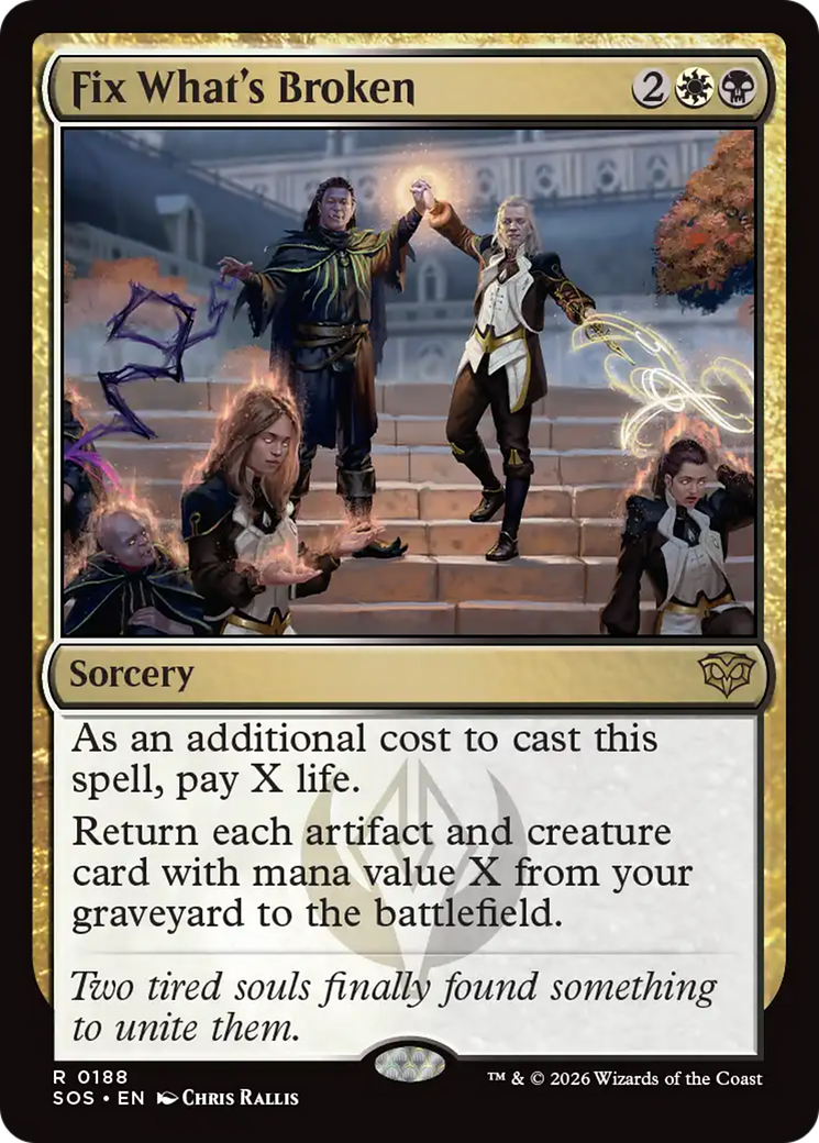 Fix What's Broken [Secrets of Strixhaven] | Gate City Games LLC