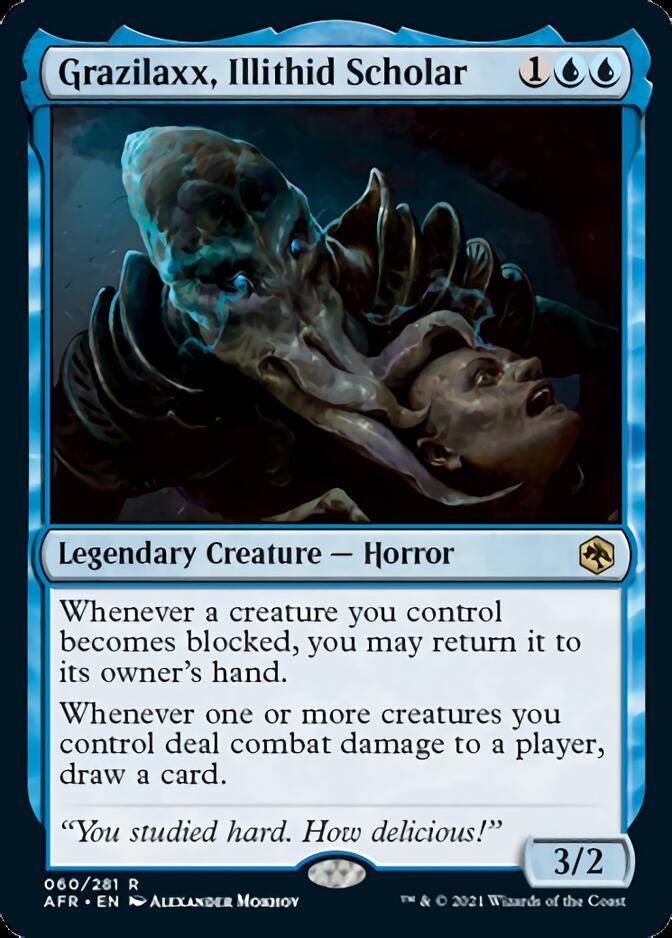 Grazilaxx, Illithid Scholar [Dungeons & Dragons: Adventures in the Forgotten Realms] | Gate City Games LLC