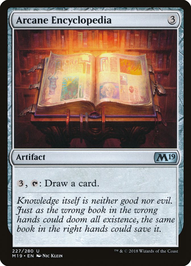 Arcane Encyclopedia [Core Set 2019] | Gate City Games LLC