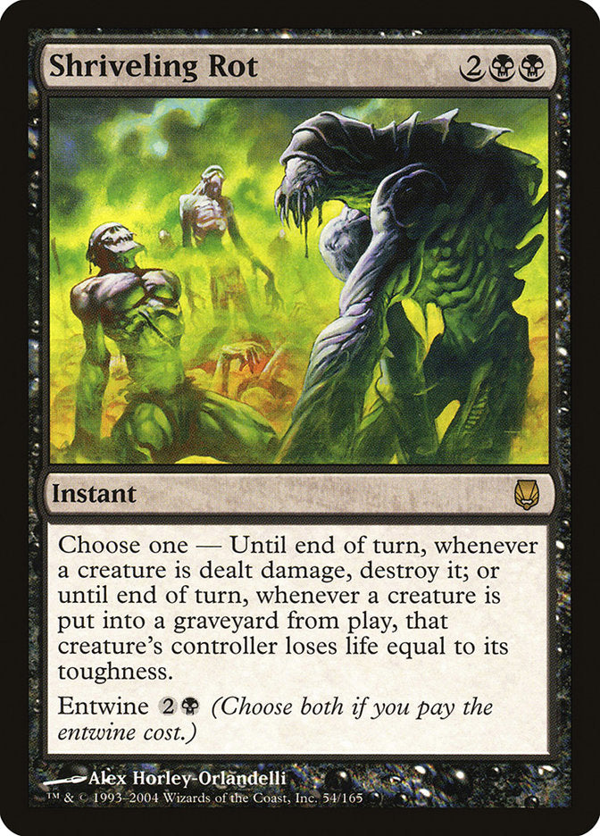 Shriveling Rot [Darksteel] | Gate City Games LLC
