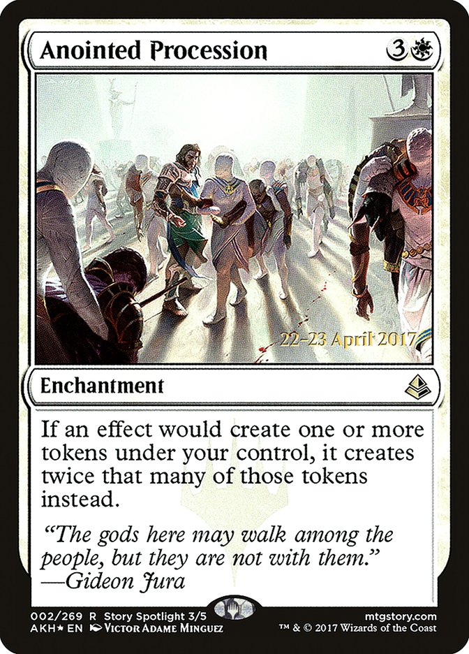 Anointed Procession [Amonkhet Prerelease Promos] | Gate City Games LLC