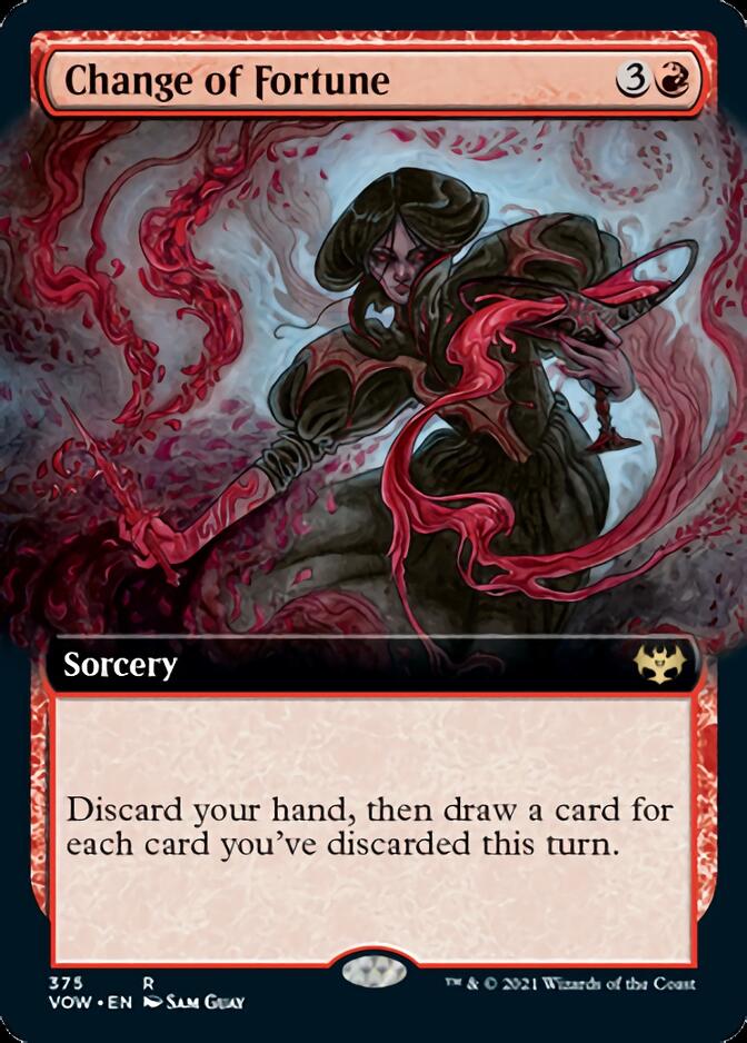 Change of Fortune (Extended Art) [Innistrad: Crimson Vow] | Gate City Games LLC