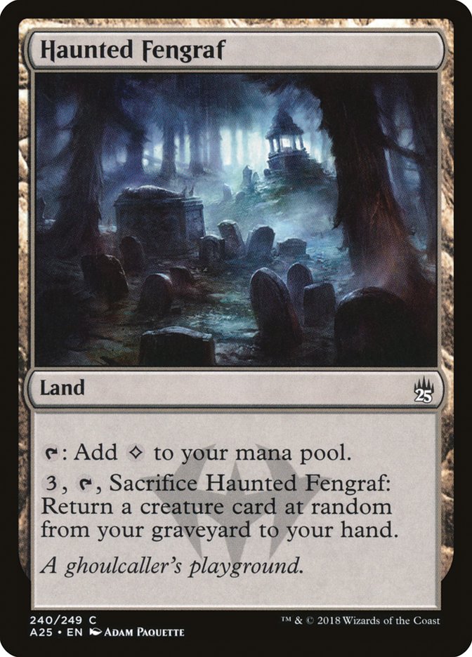 Haunted Fengraf [Masters 25] | Gate City Games LLC
