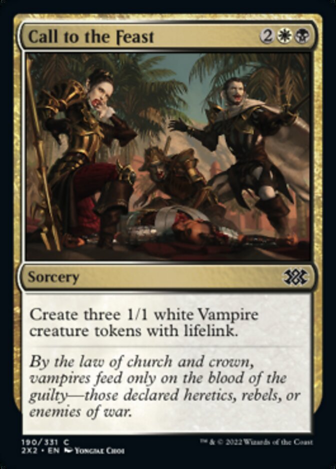 Call to the Feast [Double Masters 2022] | Gate City Games LLC