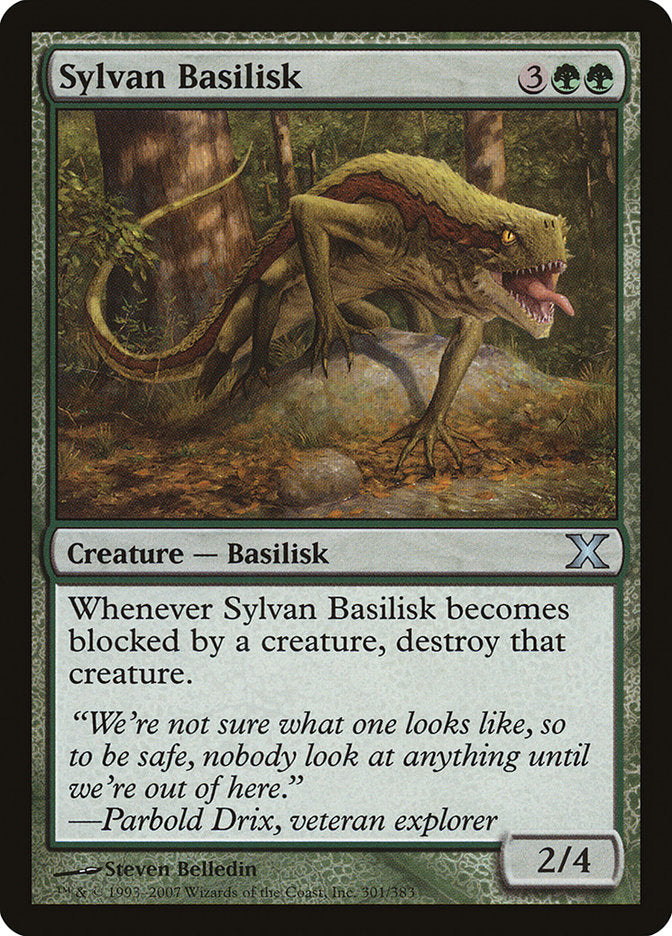 Sylvan Basilisk [Tenth Edition] | Gate City Games LLC