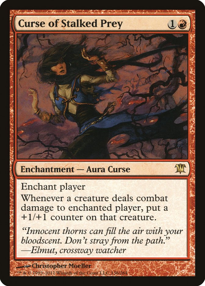Curse of Stalked Prey [Innistrad] | Gate City Games LLC