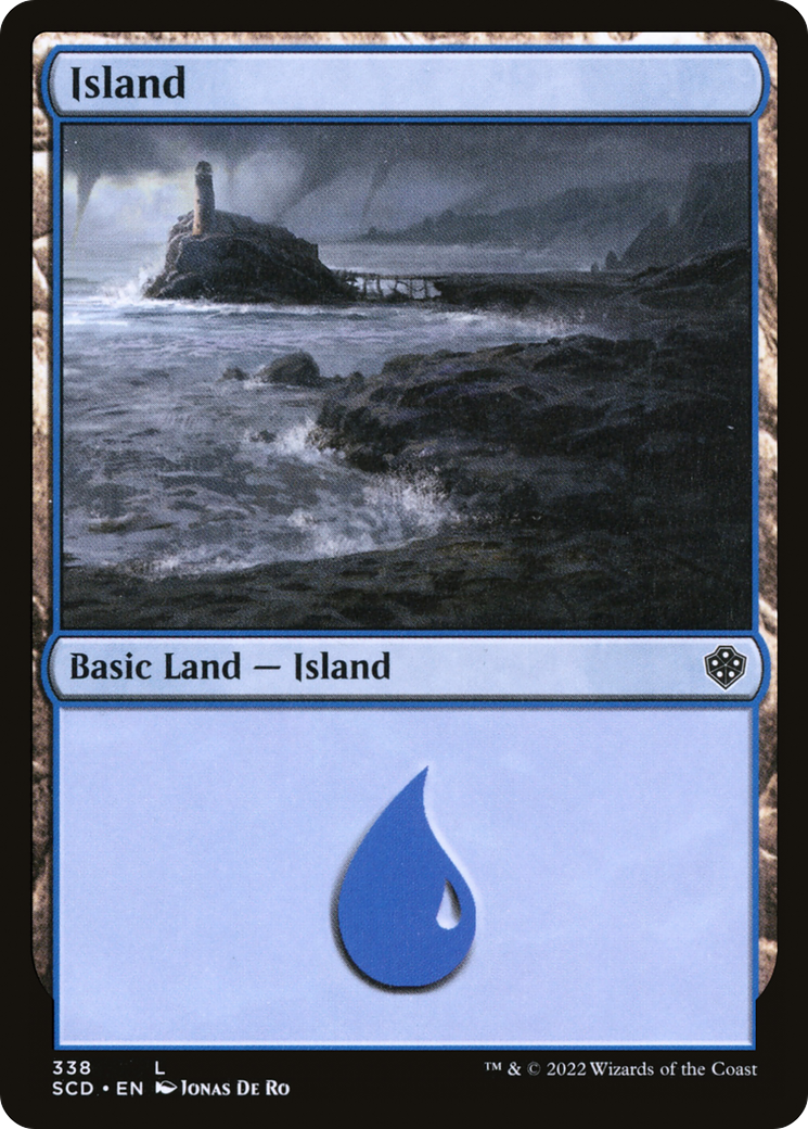 Island (338) [Starter Commander Decks] | Gate City Games LLC