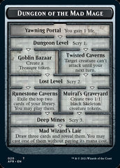 Dungeon of the Mad Mage // Lost Mine of Phandelver Double-Sided Token [Dungeons & Dragons: Adventures in the Forgotten Realms Tokens] | Gate City Games LLC