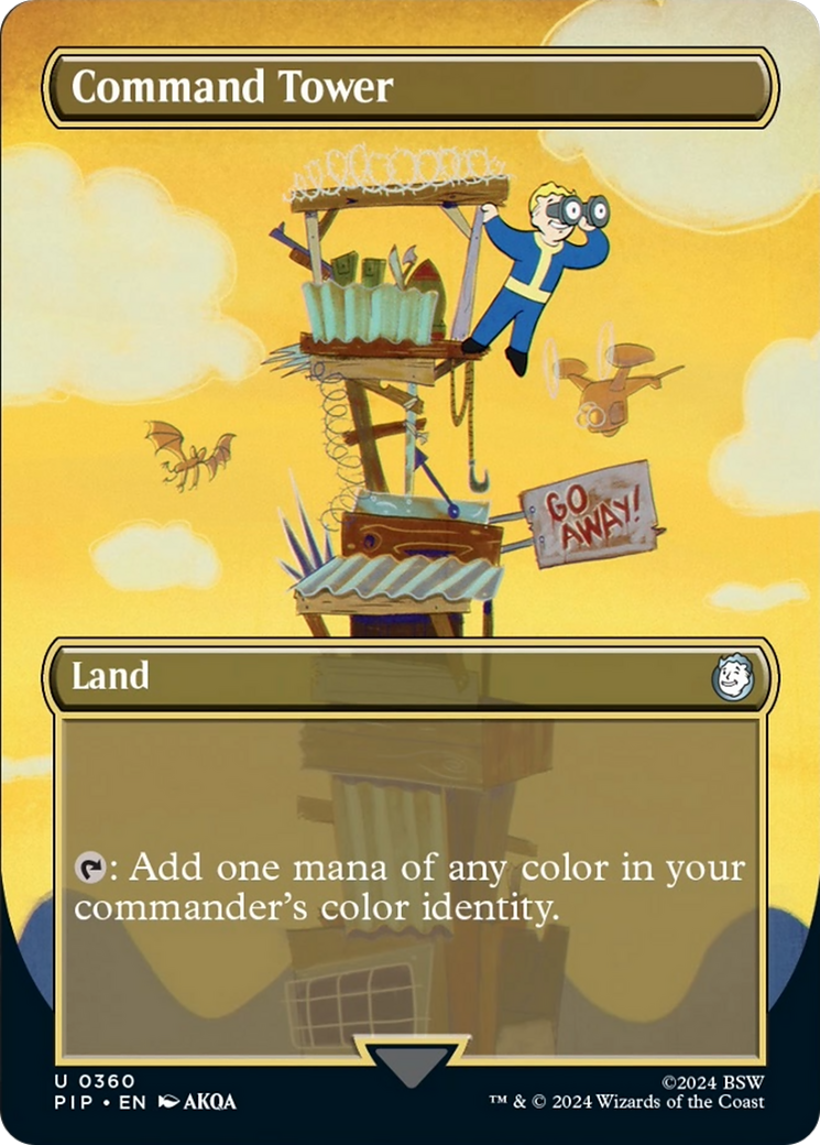 Command Tower (Borderless) [Fallout] | Gate City Games LLC