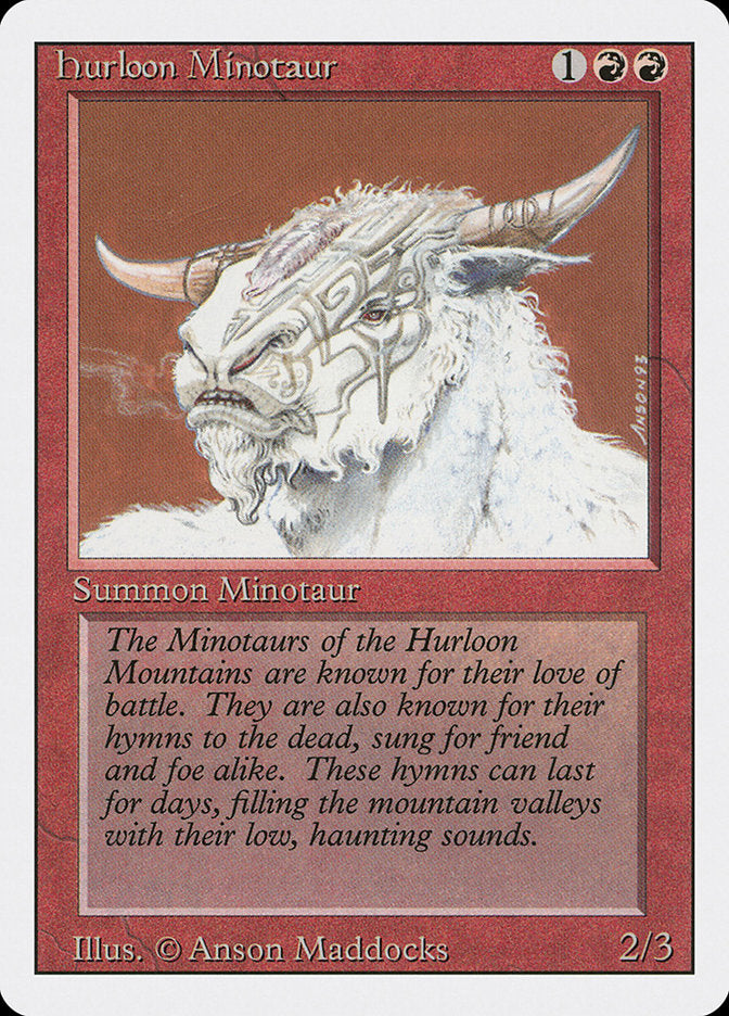 Hurloon Minotaur [Revised Edition] | Gate City Games LLC