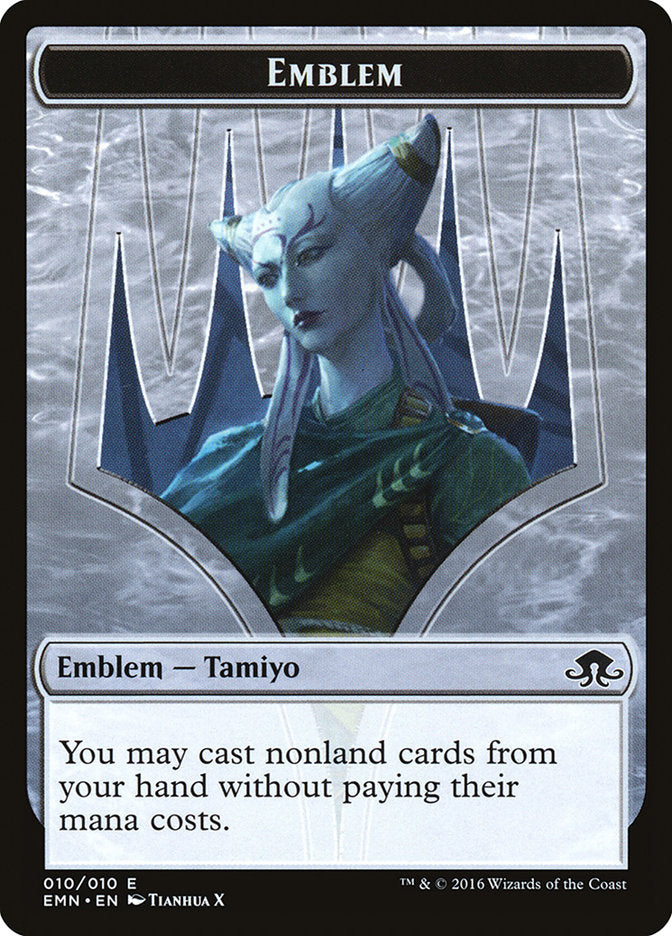 Tamiyo, Field Researcher Emblem [Eldritch Moon Tokens] | Gate City Games LLC