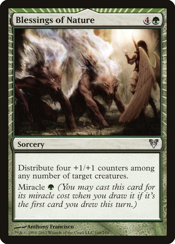 Blessings of Nature [Avacyn Restored] | Gate City Games LLC