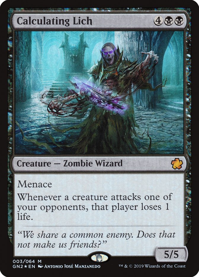 Calculating Lich [Game Night 2019] | Gate City Games LLC