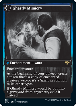 Mirrorhall Mimic // Ghastly Mimicry [Innistrad: Double Feature] | Gate City Games LLC
