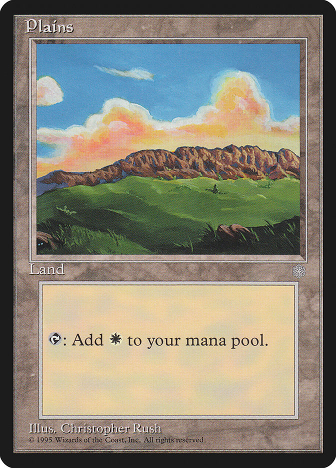 Plains (Eyes Bottom Left) [Ice Age] | Gate City Games LLC