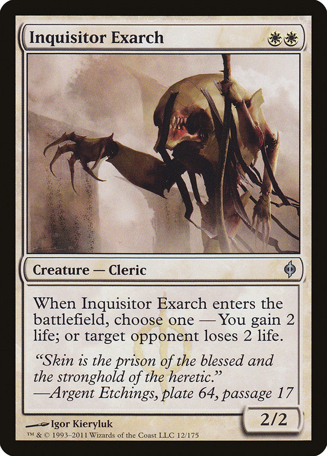 Inquisitor Exarch [New Phyrexia] | Gate City Games LLC