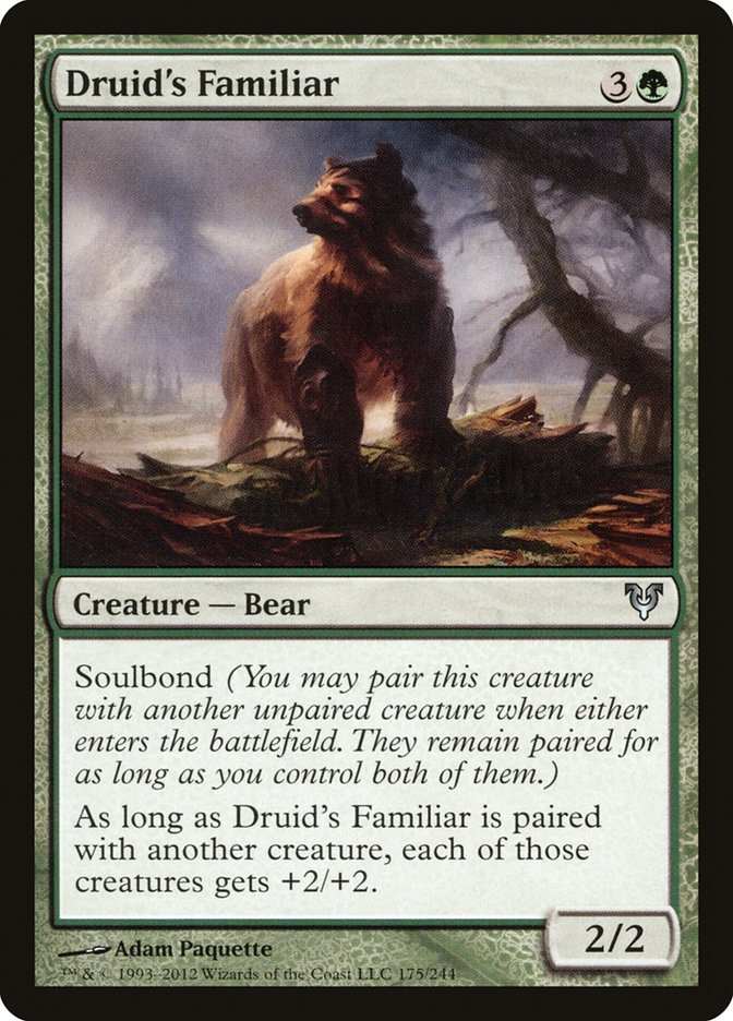 Druid's Familiar [Avacyn Restored] | Gate City Games LLC